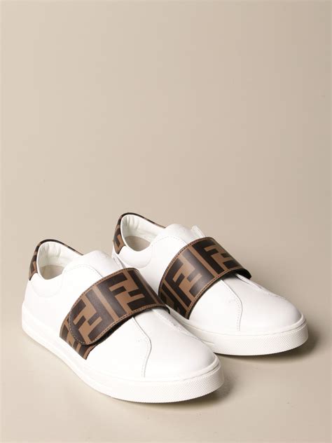 fendi white sneakers womens|Fendi tech knit sneakers.